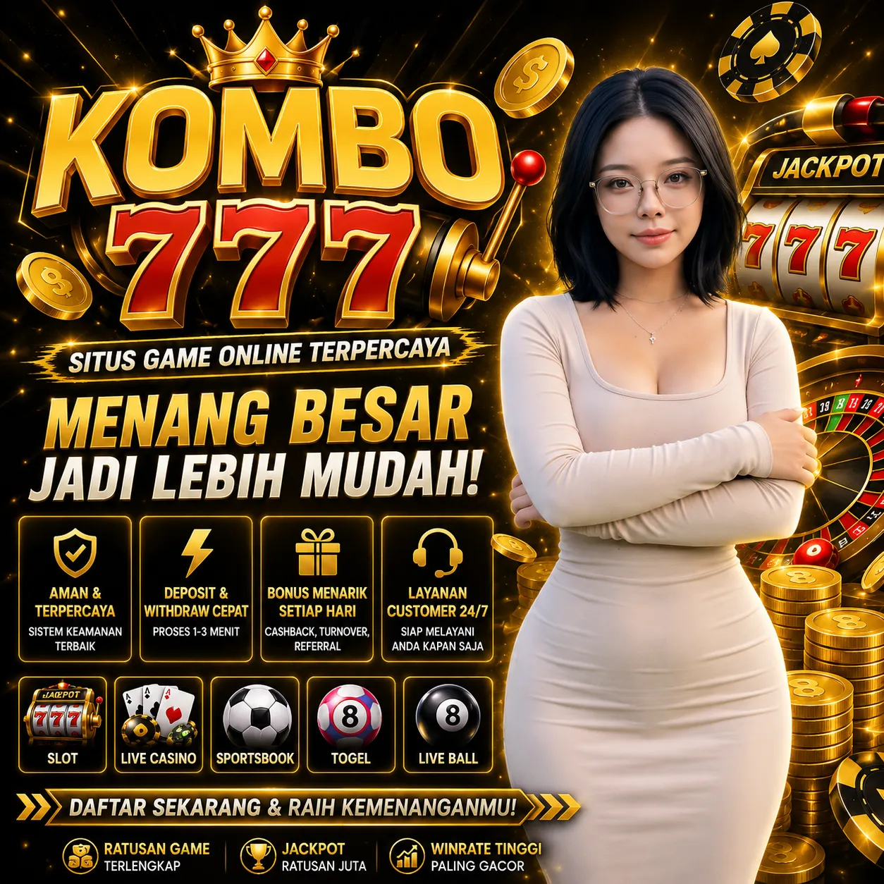 KOMBO777 Banner